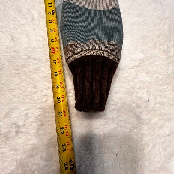 Billabong Women's Blue White Brown Plaid Zip Up Jacket Size Small - Picture 9 of 9